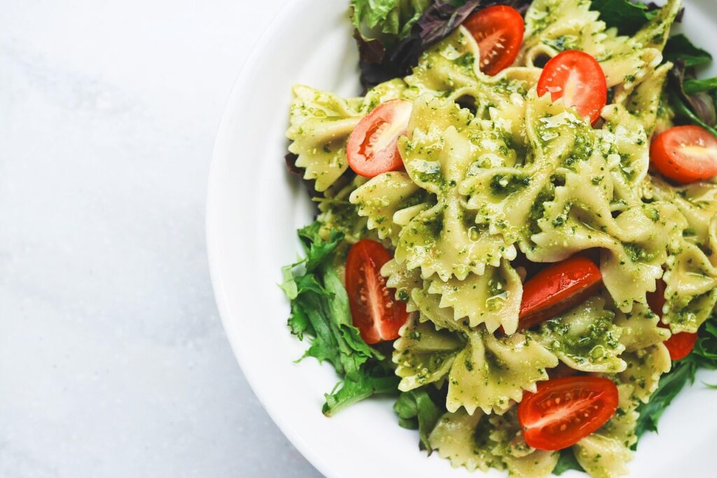 Pesto Pasta lecker Welcher Mixer für Pesto