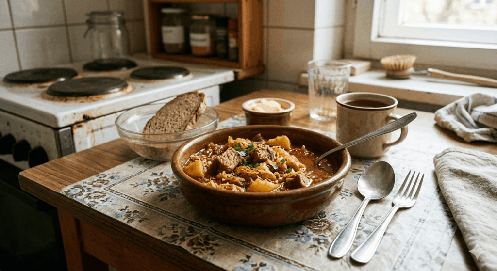 DDR Rezept Krautgulasch 2026 – Deftige Hausmannskost wie früher