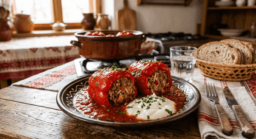 Ungarisches Rezept Gefüllte Paprika 2026 – Klassisch, deftig und aromatisch